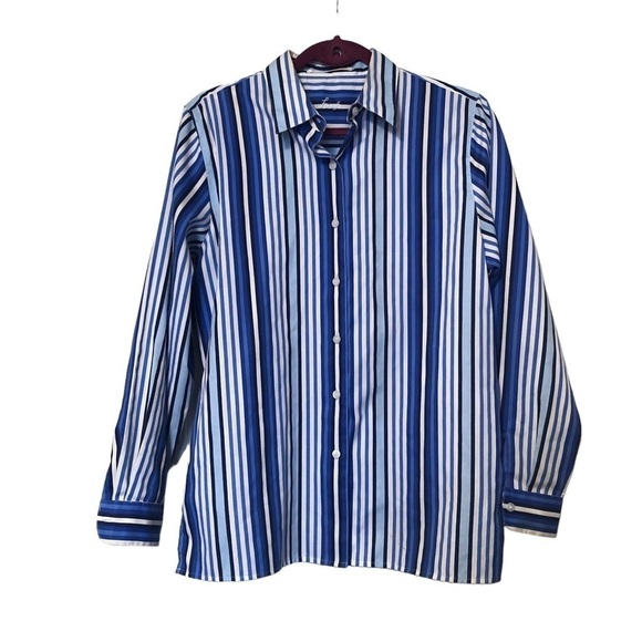 Foxcroft button up shirt size 10 - Picture 1 of 5